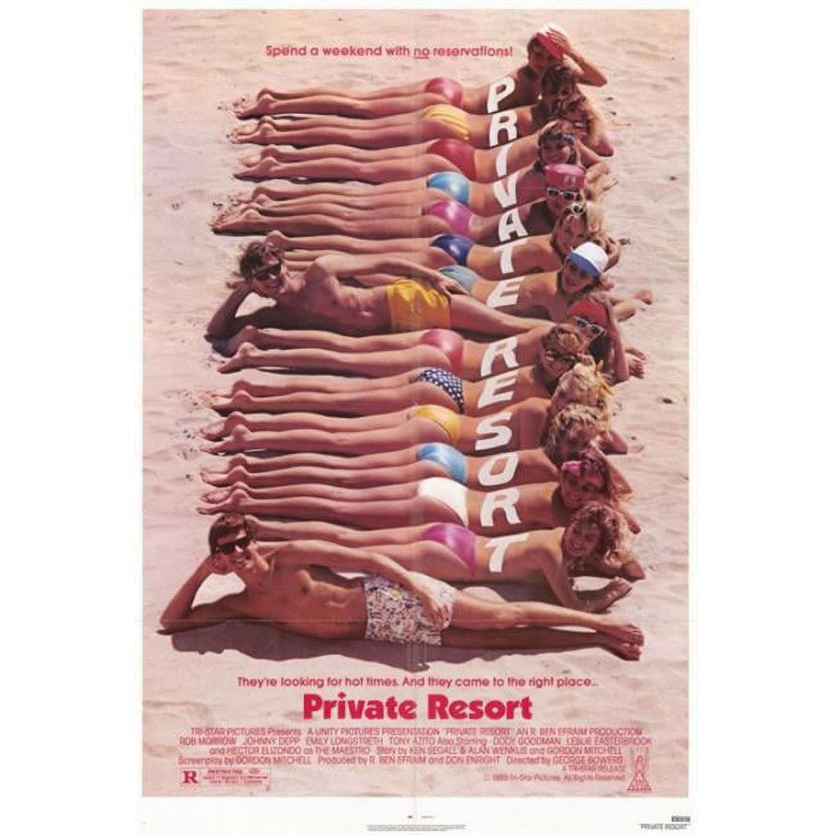 Private Resort Movie Poster Print 27x40 - vibrant film art