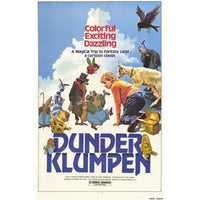 Dunder Klumpen Movie Poster 11x17 print showcasing quirky film art.