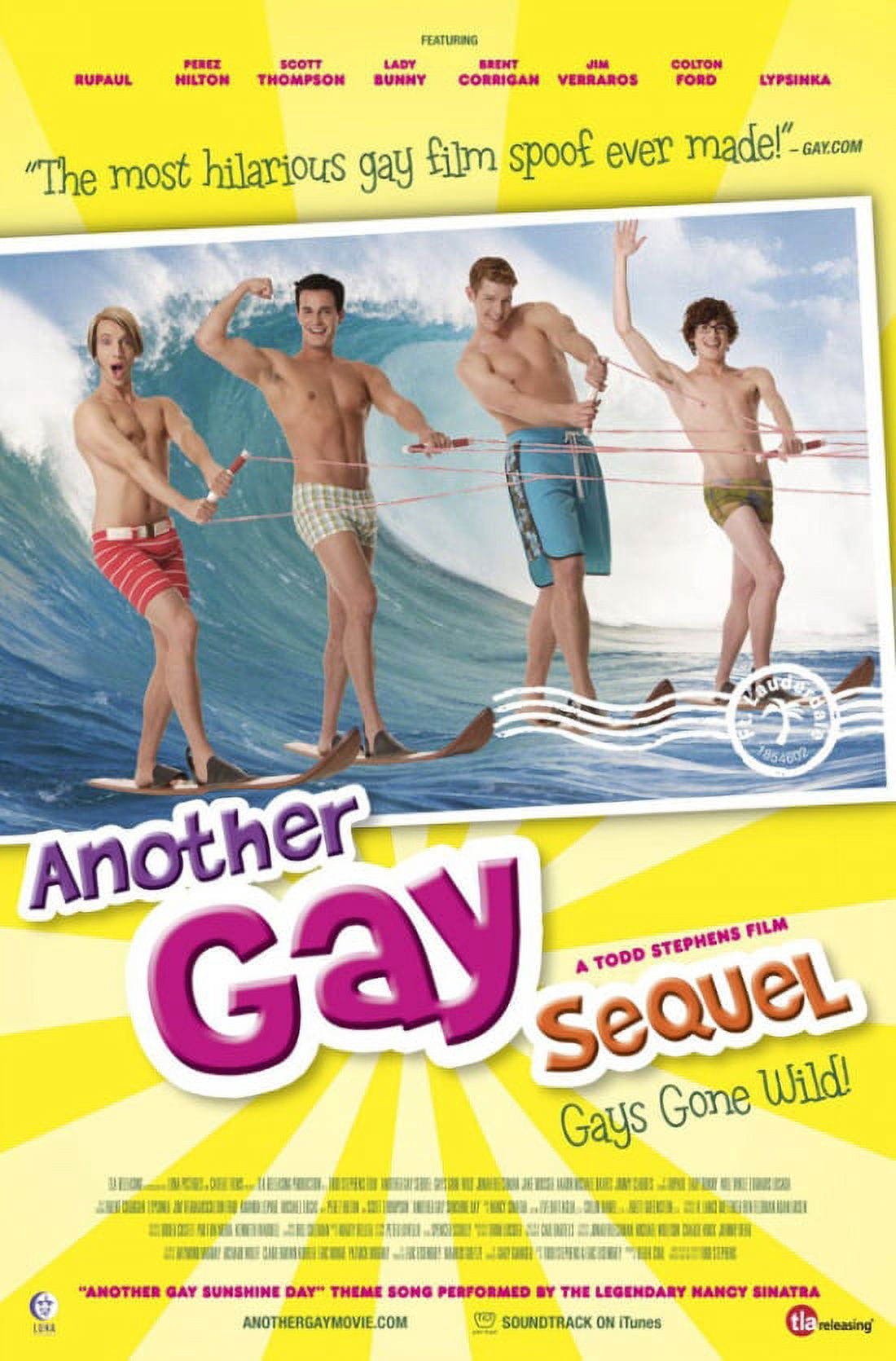 Another Gay Sequel Gays Gone Wild movie poster 11x17