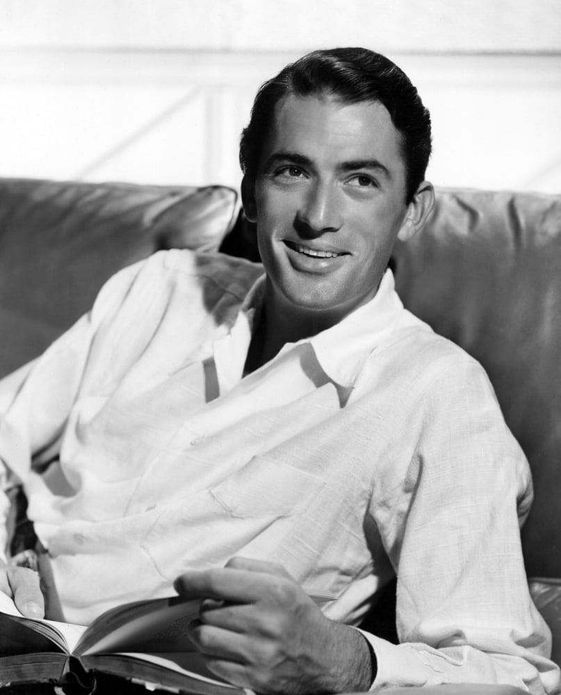 Gregory Peck vintage photo poster print from the late 1940s