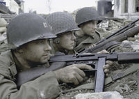 Tom Hanks, Matt Damon, and Edward Burns in Saving Private Ryan photo print