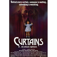 Curtains Movie Poster Print 27x40 - Vibrant cinematic artwork.