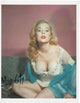Betty Brosmer Blue and White Photo Print - 8x10, 16x20, 24x30