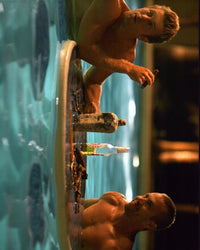 Into The Blue photo print featuring Scott Caan and Paul Walker in a pool scene