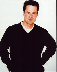 Donny Osmond in black sweater photo print
