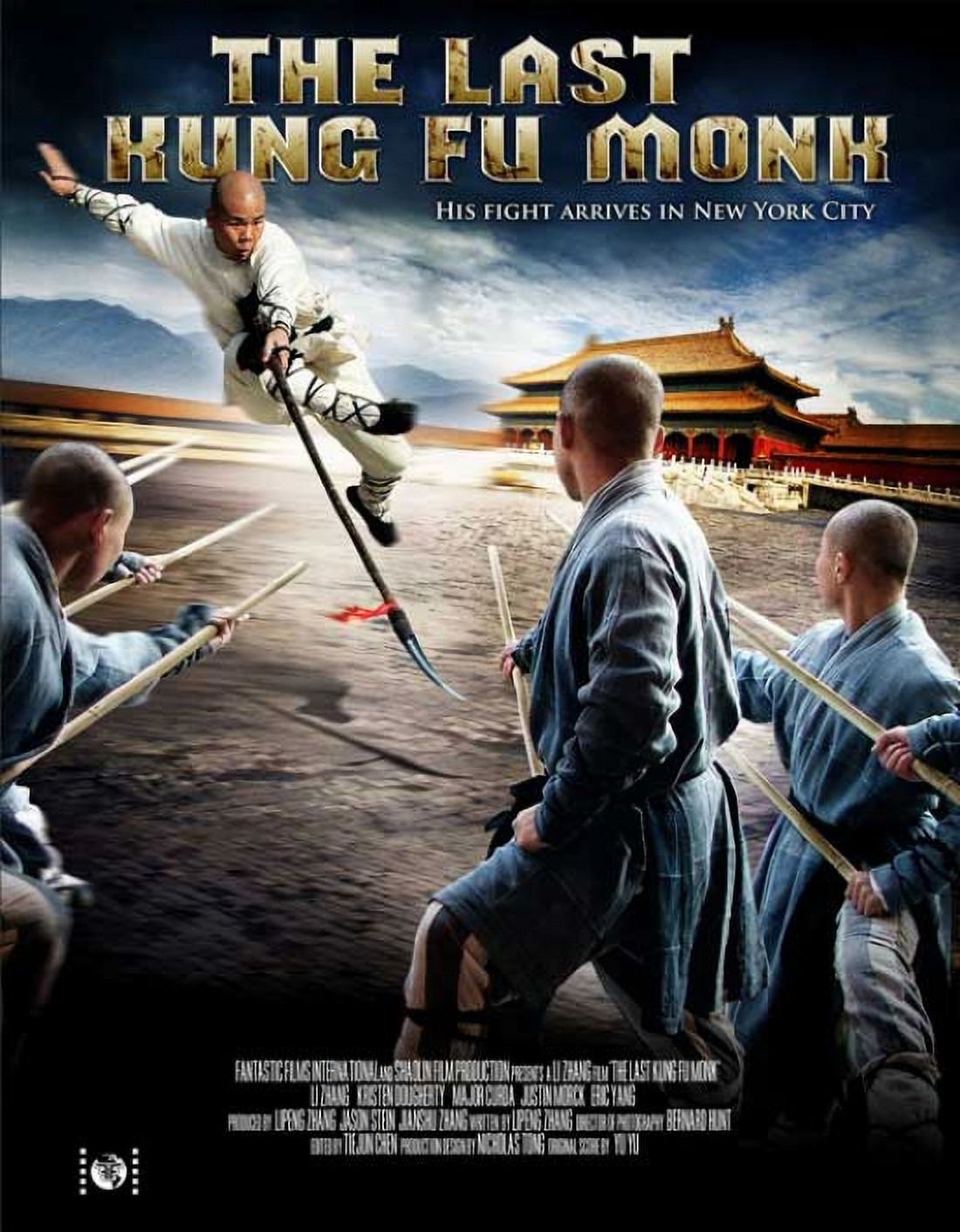 Last Kung Fu Monk Movie Poster 11x17 print