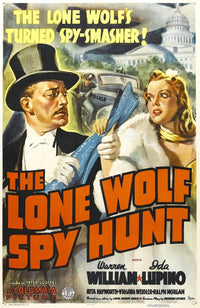 The Lone Wolf Spy Hunt Movie Masterprint Poster Print featuring Warren William and Ida Lupino (11x17)