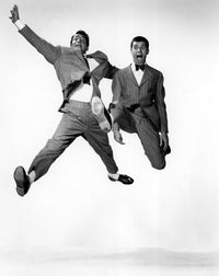 Jumping Jacks Movie Poster featuring Dean Martin and Jerry Lewis, 1952, available in multiple sizes.