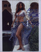 Caroline Munro Blue Gypsy Skirt Signature Photo Print in multiple sizes.