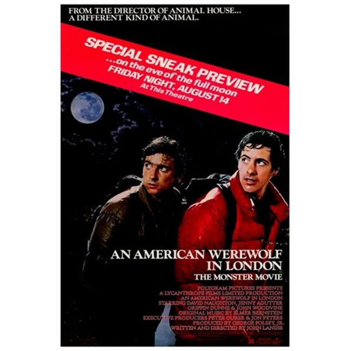 An American Werewolf in London Movie Poster 11x17