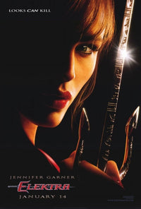 Elektra Movie Poster Print showcasing vibrant cinematic visuals