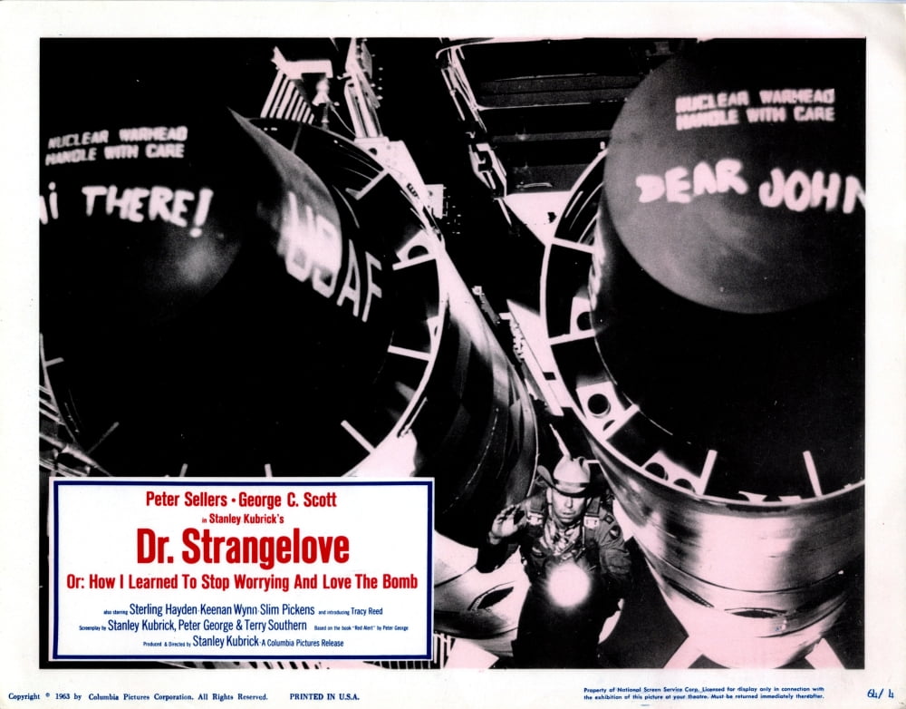 Dr. Strangelove classic photo print 10x8 for movie lovers.