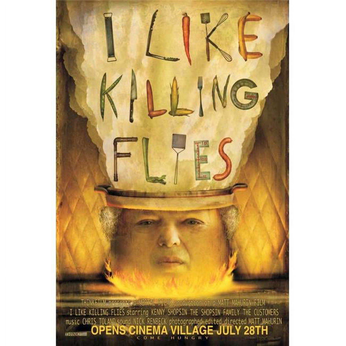 I Like Killing Flies Movie Poster Print 27 x 40
