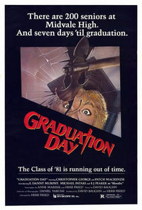 Graduation Day Movie Poster 11x17 print celebrating graduation.