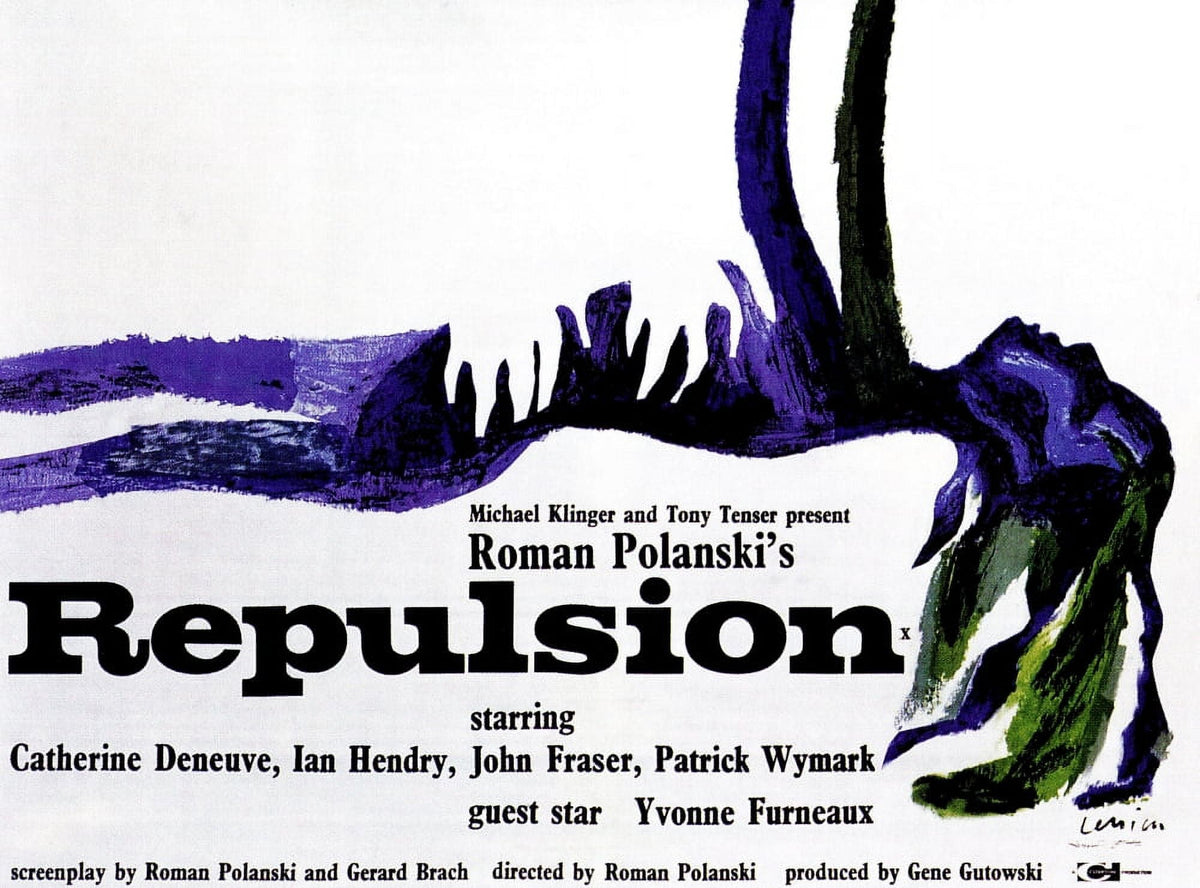 Repulsion Movie Poster 1965 - Classic film art print