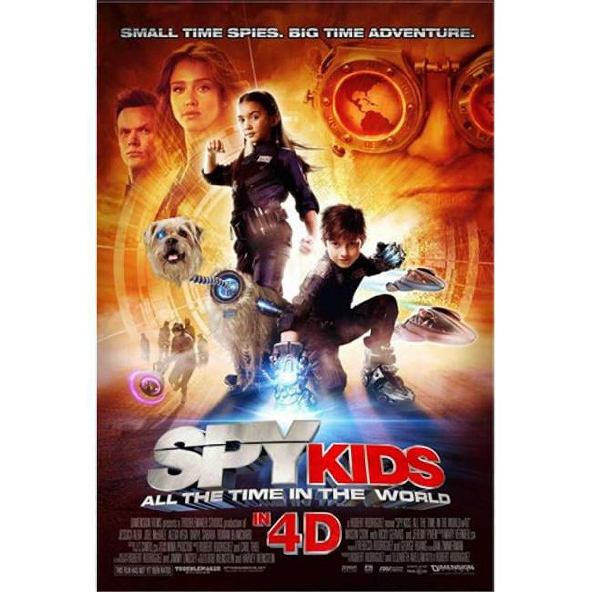 Spy Kids 4: All the Time in the World Movie Poster 11x17