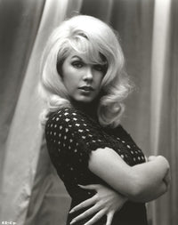 Stella Stevens classic portrait photo print in polka dot dress