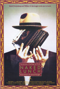 Naked Lunch Movie Poster Print 27x40 - iconic film art