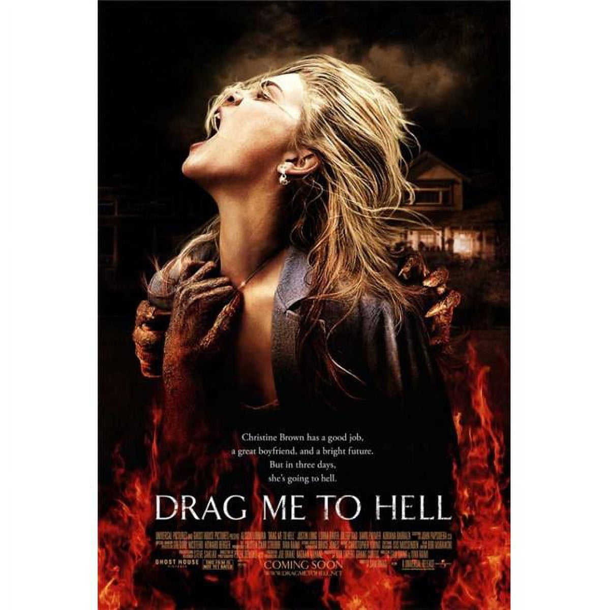 Drag Me to Hell movie poster print 27 x 40 inches