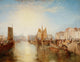 The Harbor of Dieppe art print by Joseph Mallord William Turner.