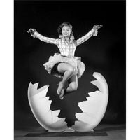 Mitzi Gaynor early 1950s photo print showcasing classic Hollywood elegance.