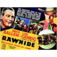 Rawhide Movie Poster showcasing classic Western film art in 17x11 size.