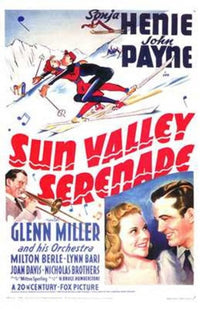 Sun Valley Serenade Movie Poster 11x17 print for home decor.