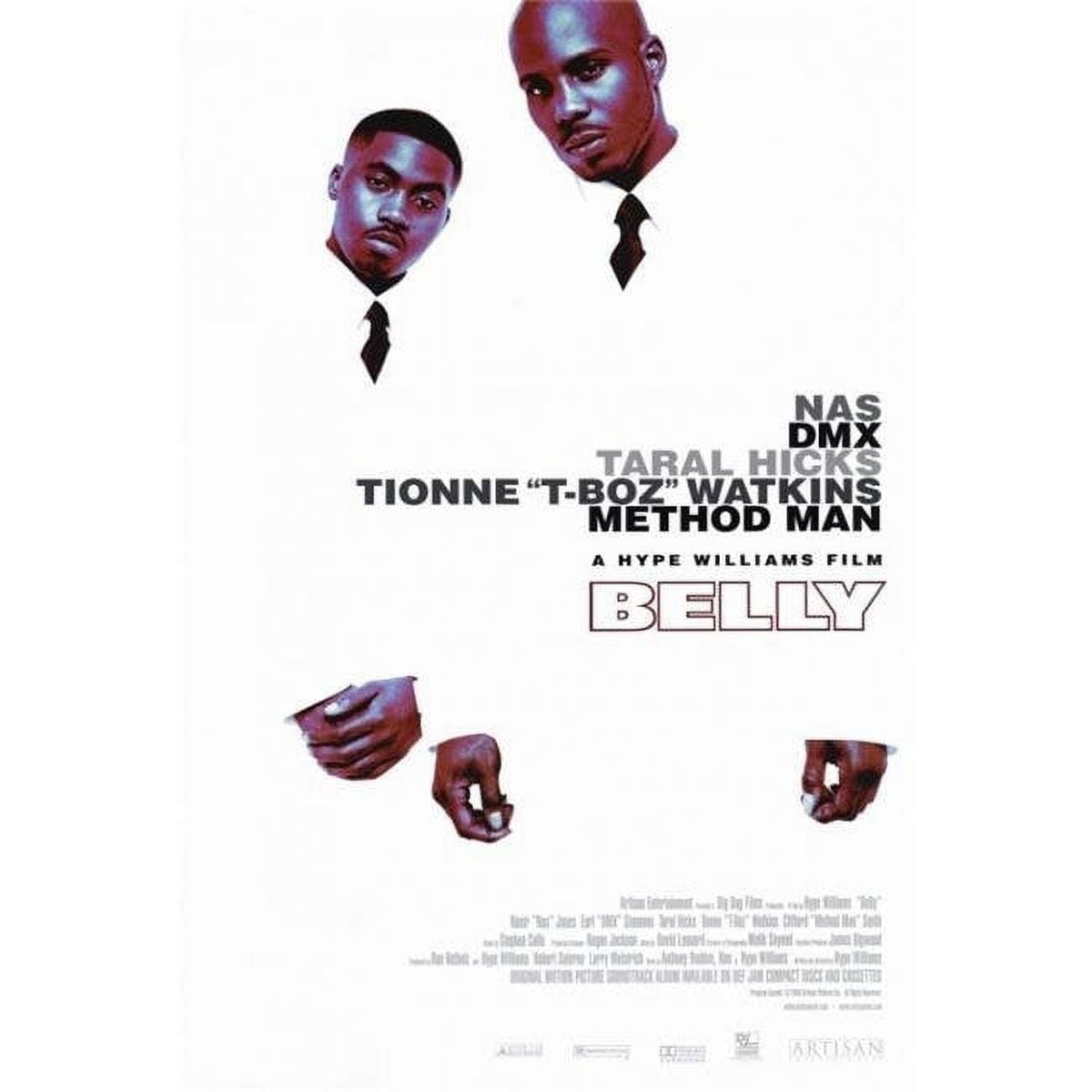 Belly Movie Poster Print in 27x40 inches size.