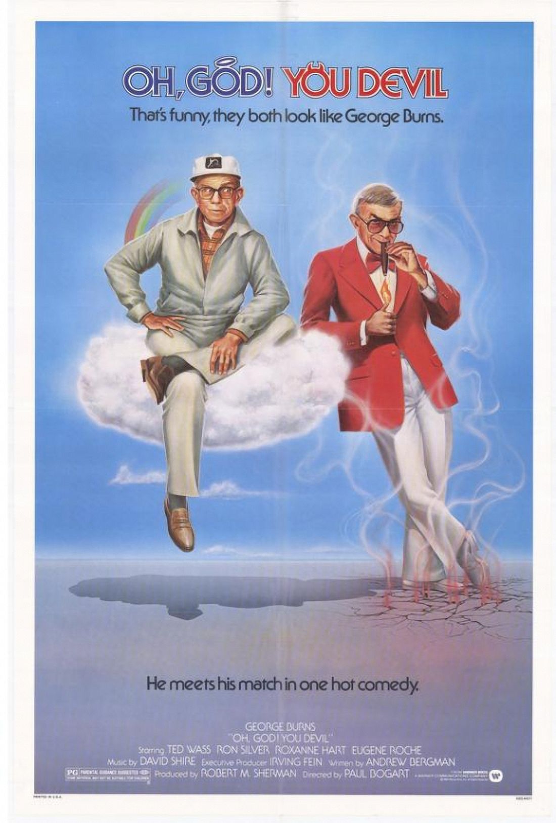 Oh God You Devil Movie Poster 11x17 print for movie enthusiasts.