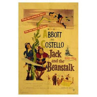 Abbott and Costello Jack and the Beanstalk 1952 movie poster 11x17