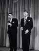 Martin and Lewis performing photo print - iconic comedy duo