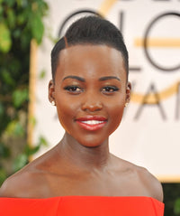 Lupita Nyong'o at the 71st Golden Globes Awards photo print