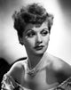 Lucille Ball black and white photo print showcasing the iconic actress.