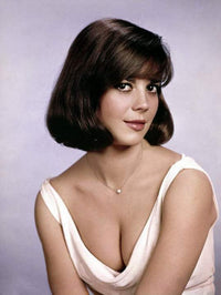 Natalie Wood Cleavage Photo Print showcasing classic Hollywood beauty.