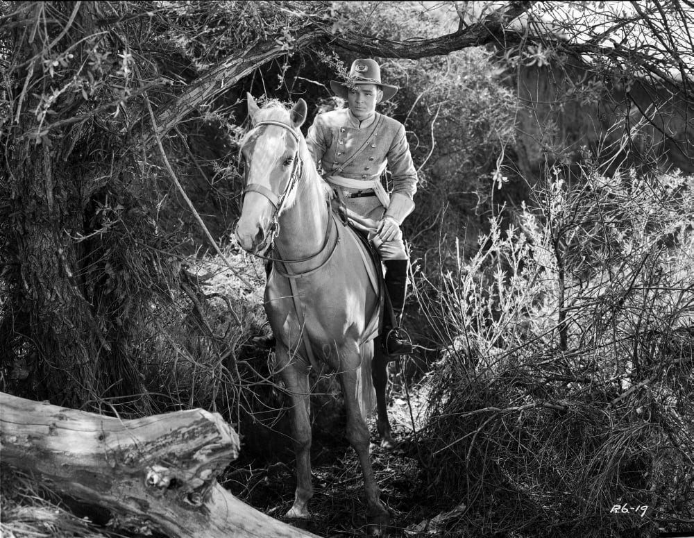 Roy Rogers horseback riding photo print in Forest Ranger outfit