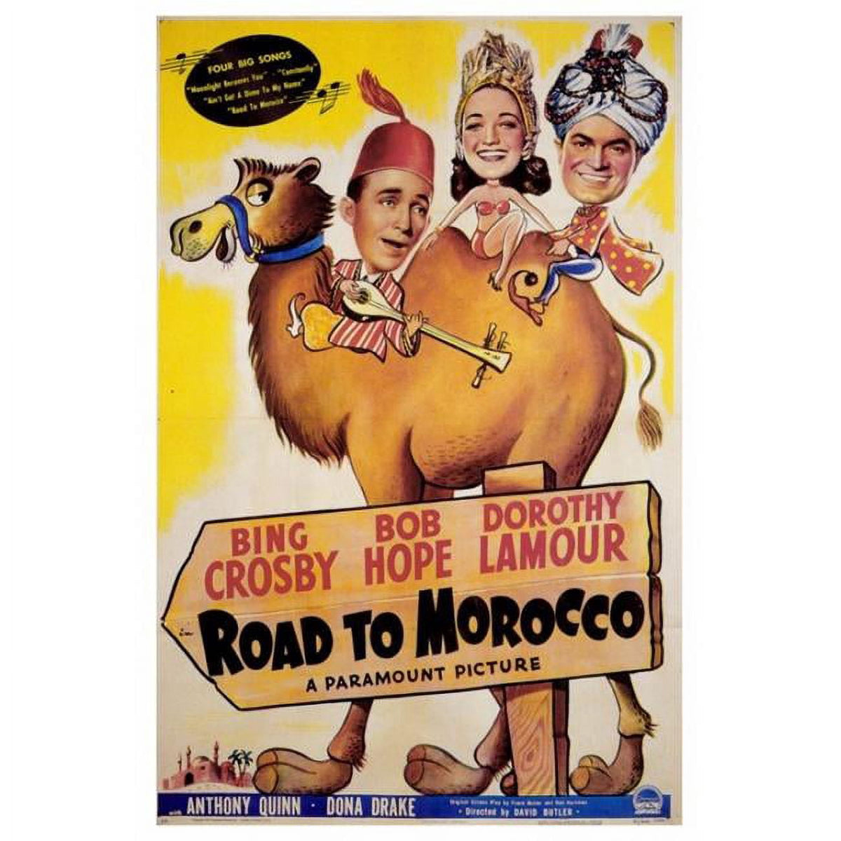 The Road to Morocco Movie Poster Print - 27x40 size