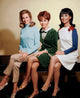 Elizabeth Montgomery, Judy Crane, and Marlo Thomas sitting photo print