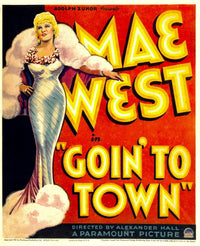 Goin' To Town Mae West movie poster print 1935