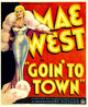 Goin' To Town Mae West movie poster print 1935