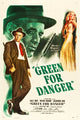 Green For Danger Movie Poster Print featuring Alastair Sim and Sally Gray, 1946.