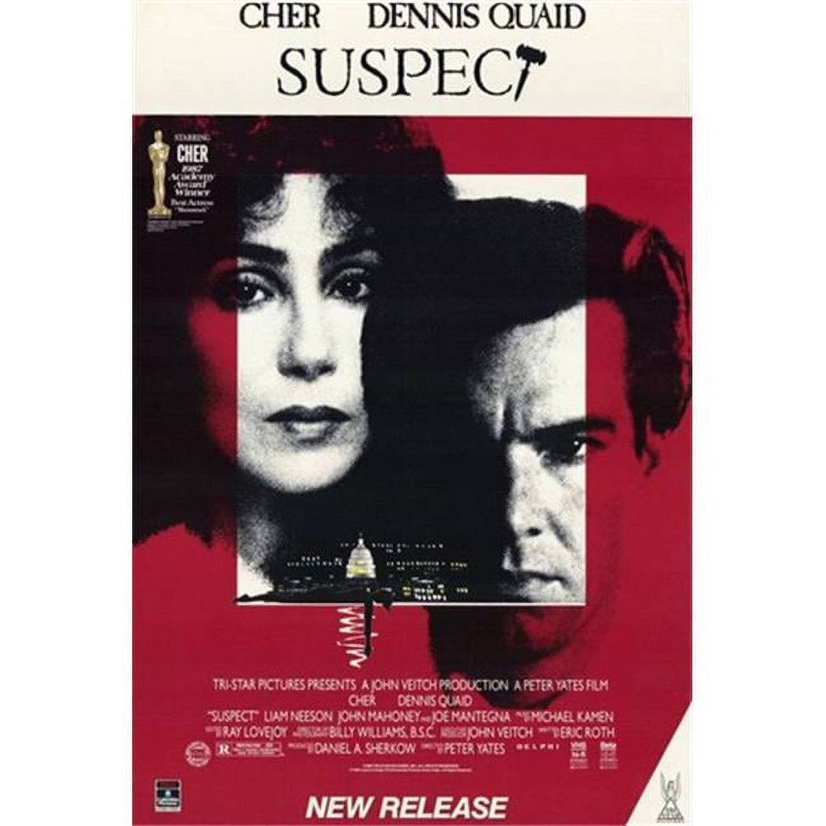 Suspect Movie Poster print in 11x17 inches size.
