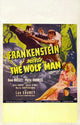 Frankenstein Meets The Wolf Man Movie Poster Masterprint 11x17