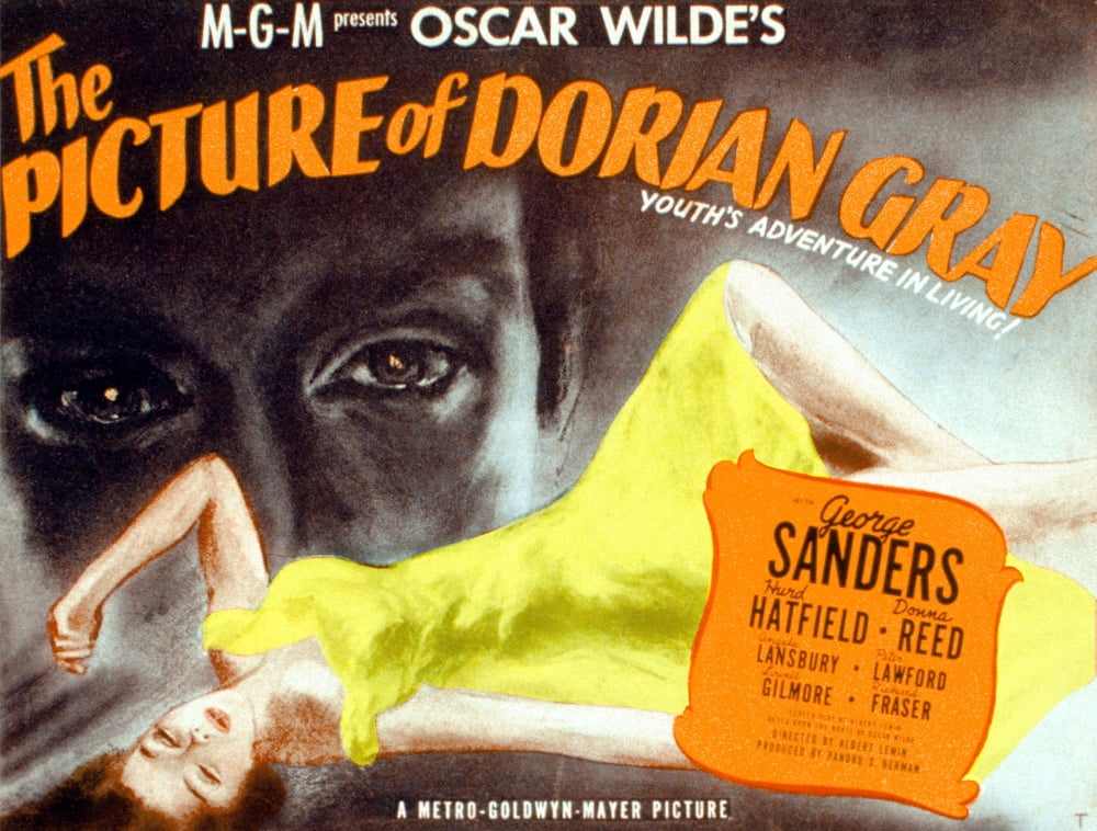The Picture of Dorian Gray 1945 movie masterprint poster