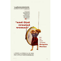 And God Created Woman Movie Poster Print - 27 x 40