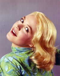 Close-up portrait photo print of Sandra Dee