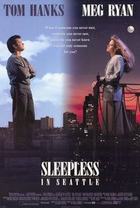 Sleepless in Seattle movie poster print in 27x40 size.