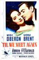 'Til We Meet Again movie masterprint poster featuring Merle Oberon and George Brent.