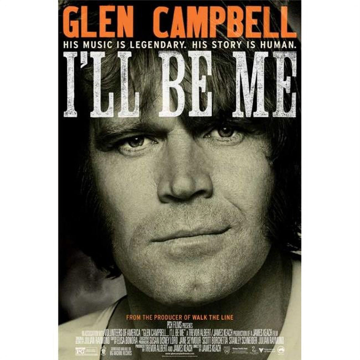 Glen Campbell: I'll Be Me movie poster print 27x40.
