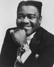 Fats Domino portrait poster print, vibrant music art.