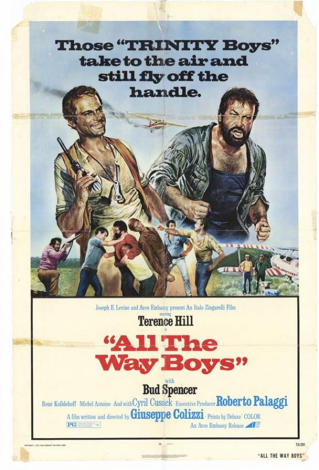 All the Way Boys Movie Poster Print 27x40